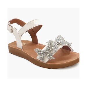 YOKI Kids Embellished Butterfly Sandals